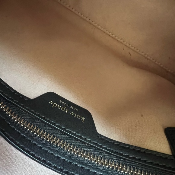 Kate Spade Knott Plaid Stitched Medium Zip-top Satchel EUC - Picture 6 of 10